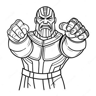 Thanos Z Rekawica Nieskonczonosci Kolorowanka 6865-5582