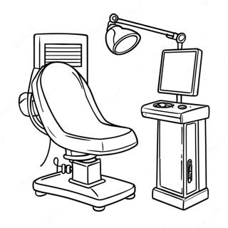 Kolorowanka Z Zabawnym Sprzetem Radiologicznym 68924-56823