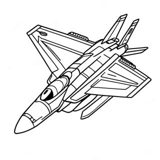 Kolorowanka F14 Tomcat W Locie 69864-57552