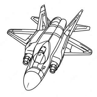 Kolorowanka F14 Tomcat W Locie 69864-57774