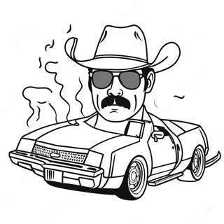 Kolorowanka Smokey I Bandit 70343-58155