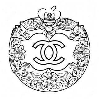 Kolorowanka Logo Chanel 70523-58302