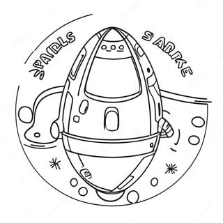 Kolorowanka Logo Spacex 71993-59475