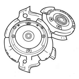 Kolorowanka Beyblade Achilles 72033-59522