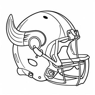 Kolorowanka Z Logo Minnesota Vikings 7284-5923