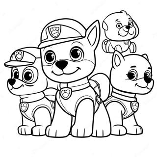 Kolorowanka Paw Patrol Moto Pups 72884-60176