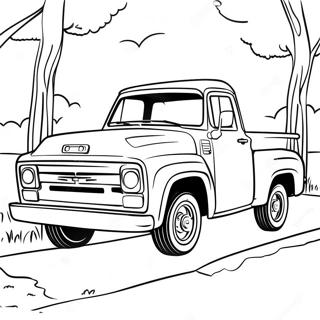 Kolorowanka Pickup Truck 72934-60213