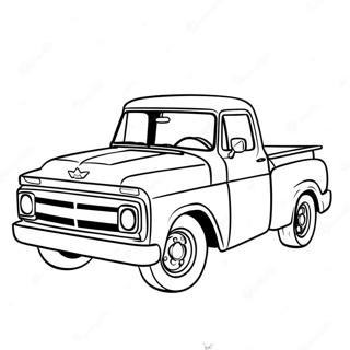 Kolorowanka Pickup Truck 72934-60214