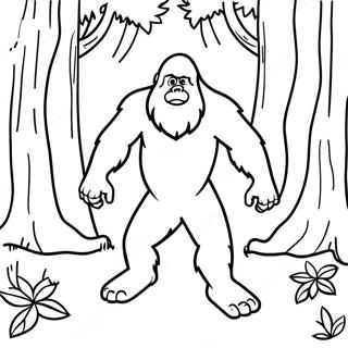 Sneaky Sasquatch W Lesie Kolorowanka 73135-60382