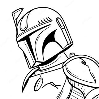 Jango Fett Kolorowanki