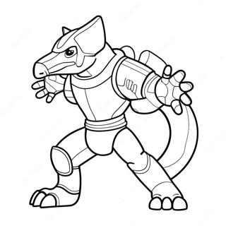 Protogen Kolorowanki