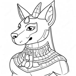 Anubis Kolorowanki