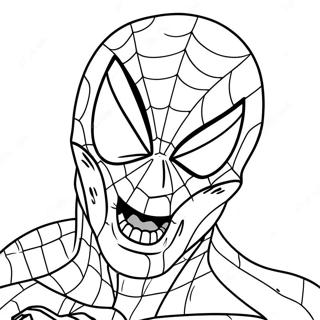 Zombie Spiderman Kolorowanki