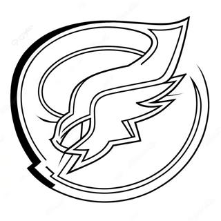 Kolorowanka Z Logo Tampa Bay Lightning 74315-61311