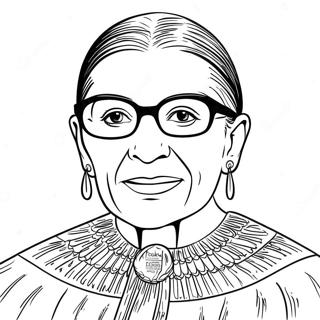 Kolorowanka Ruth Bader Ginsburg 74555-61498