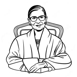 Ruth Bader Ginsburg W Szatach Kolorowanka 74556-61510