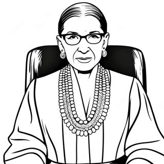 Ruth Bader Ginsburg W Szatach Kolorowanka 74556-61512