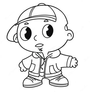 Gangsta Stewie Kolorowanki