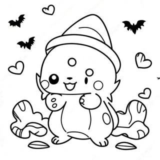 Kolorowanka Pokemon Na Halloween 7694-6251