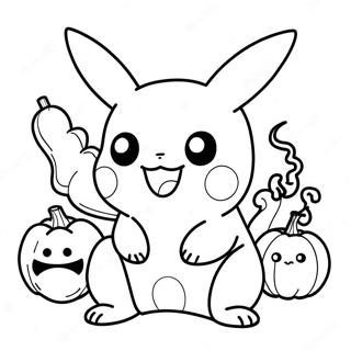 Kolorowanka Pokemon Na Halloween 7694-6252