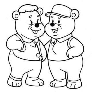 Kolorowanka Misiow Berenstain 7734-6282