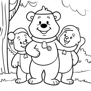 Kolorowanka Rodzinnej Przygody Misiow Berenstain 7735-6288