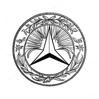 Kolorowanka Z Logo Mercedesa 8094-6572